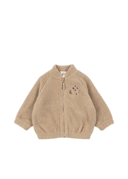Bomber teddy sabbia per neonato e bambino Konges slojd KS103482 OXFORD TAN 