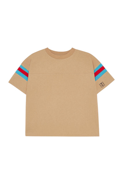 T-shirt biscotto per bambino The Campamento TC-SS26-24 CAMEL 
