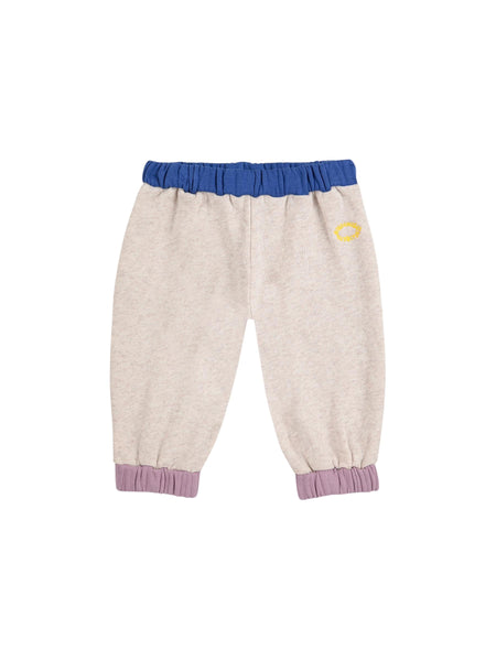 Pantaloni in felpa color blok  multicolor per neonata Bobo Choses B225AB077 UNI 