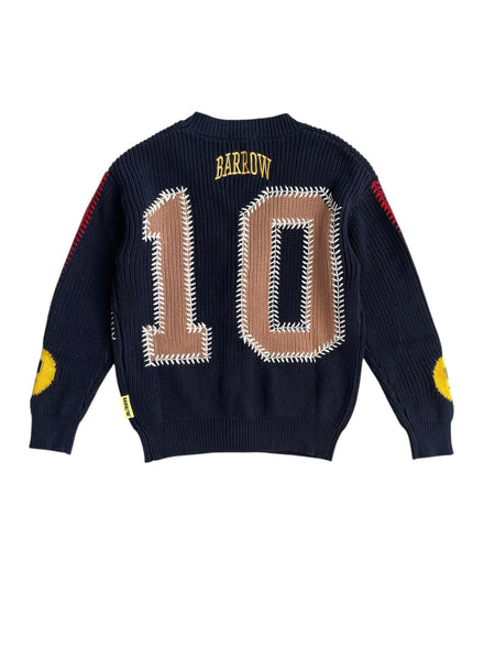 Cardigan blu con dettagli per bambino Barrow F5BKJUCA065 060 