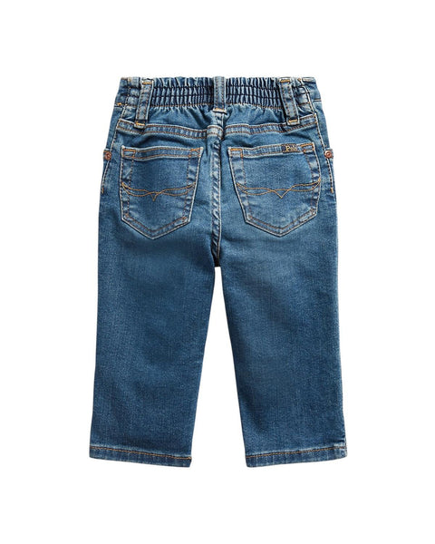 Jeans in denim blu per neonato Ralph Lauren Kids 320845296001 HEMPSTEAD 