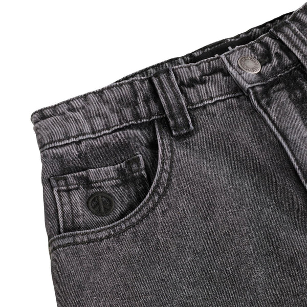 Bermuda in denim nero per bambino Molo ALPHIE 5682 