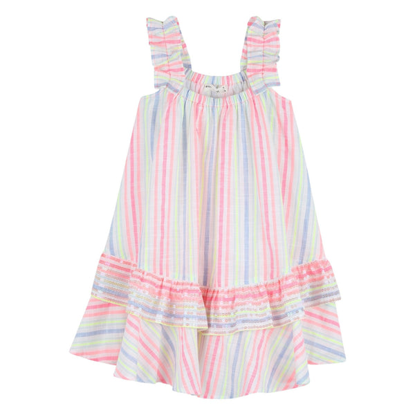 Abito a righe multicolor per bambina BILLIEBLUSH U21977 Z41 