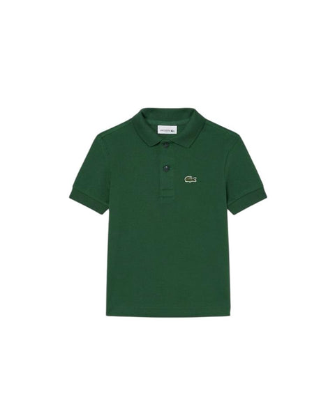 Polo verdone con logo per neonato e bambino Lacoste 847386 F9W 