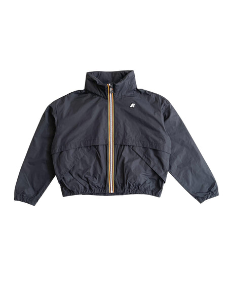 Giubbino nero per neonata e bambina K-WAY K51416W USY 