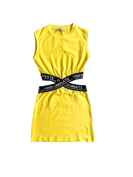 Abito ananas con logo per bambina Hinnominate 3646V00362 ANANAS 