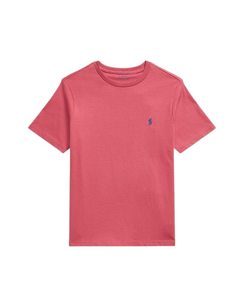 T-shirt rossa con logo per bambino Ralph Lauren Kids 323832904512 NANTUCKET RED 