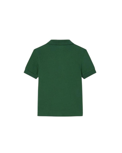 Polo verdone con logo per neonato e bambino Lacoste 847386 F9W 