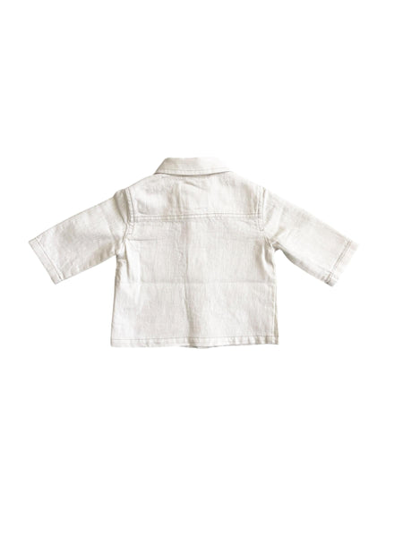 Giacca in denim panna per neonato Zhoe & Tobiah TON3 45 
