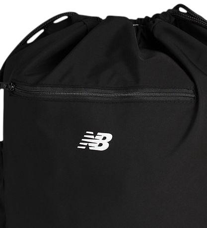Zaino nero con logo per bambini New Balance AC9639E CAVIAR 