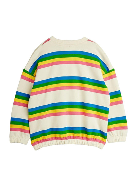 Felpa a righe multicolor per neonati e bambini Mini Rodini 2622014200 MULTI 