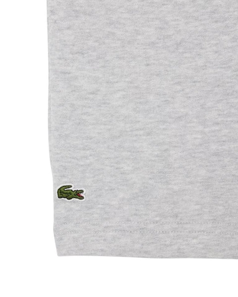Bermuda in felpa grigio con logo per bambino Lacoste 947447 GH0 