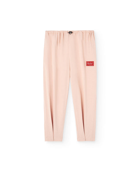 Pantalone panna con stampa all over per bambini The Animals Observatory F25041 079EK 
