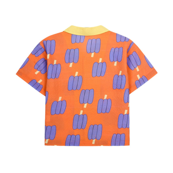 Camicia multicolor con stampa all over per neonati e bambini Jelly Mallow JM2610159 BELL 
