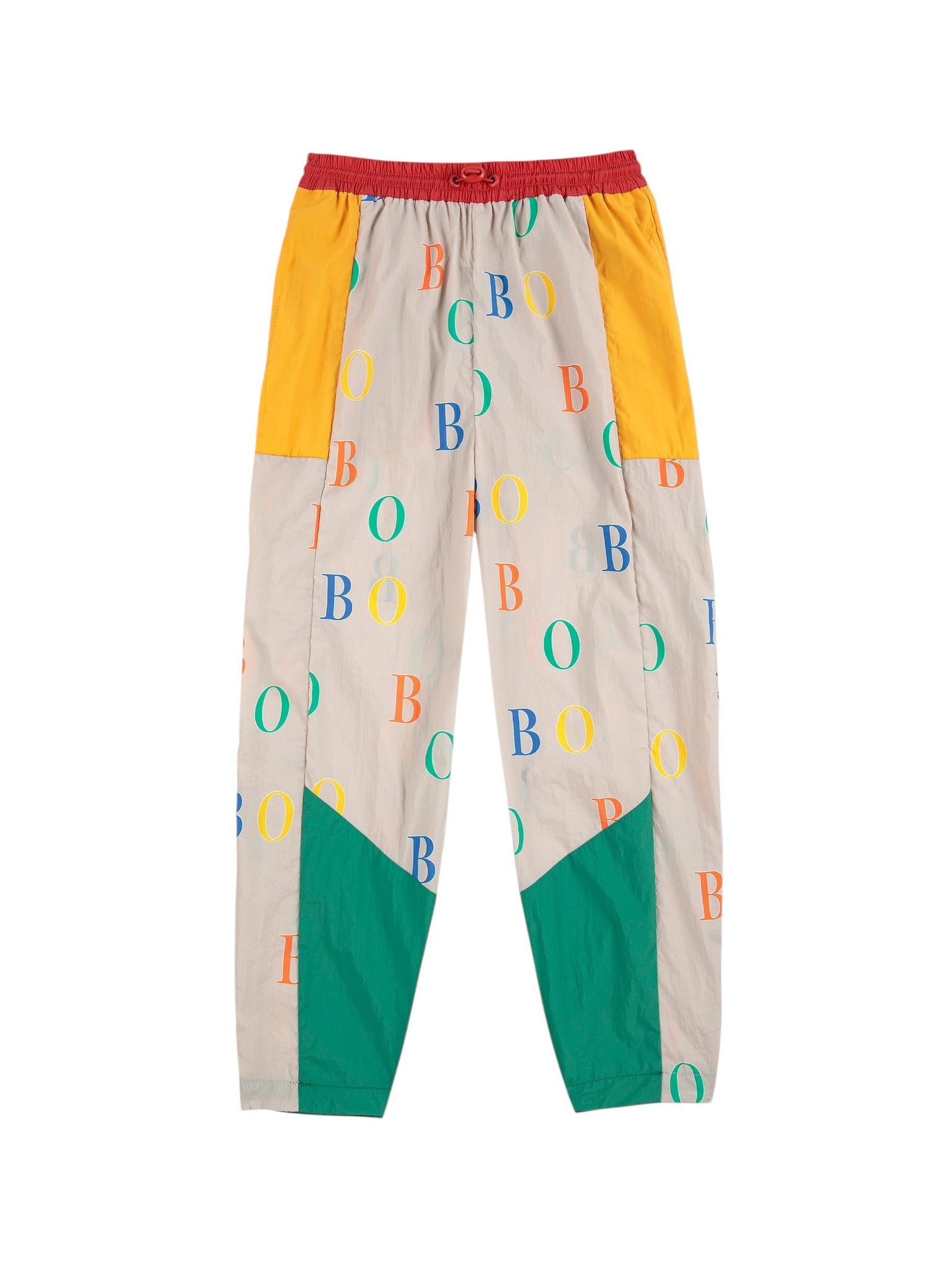 Pantalone color block in tessuto tecnico per neonati e bambini Bobo Choses B225AC140 UNI 