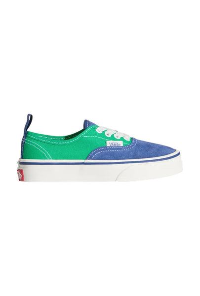 Sneakers Authentic Elastic Lace blu e verde per bambini Vans VN000VAC5TU1 PRMY 