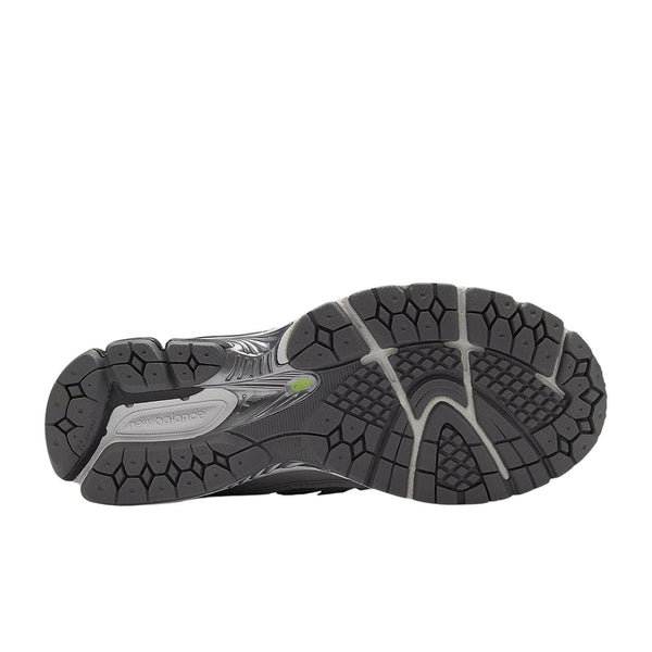 Sneakers 1906 grigia con dettagli fluo per bambini New Balance G1906 6PA 