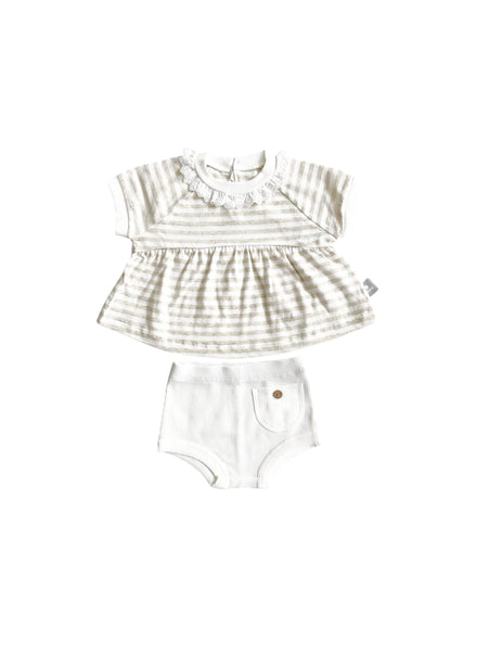 Set t-shirt + culotte per neonata Snug 933AK6S046G40 0067 