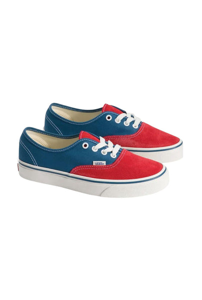 Sneakers Authenthic  blu e rossa per bambini Vans VN000EHHIZQ1 PRMY DRED 
