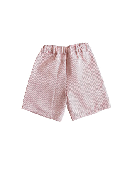 Bermuda a righe rosse per neonato e bambino Babe & Tess 24.618064 327 