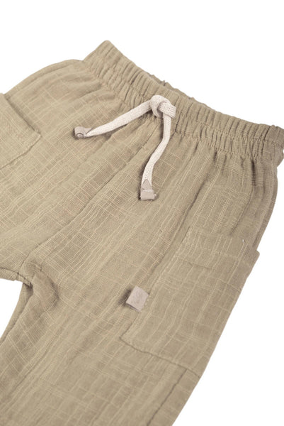 Bermuda sabbia per neonato Bamboom 1166TE00070 MUSTARD 