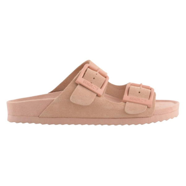 Ciabatta pesca in pelle scamosciata per bambina Colors of California HC.3208N PEA 