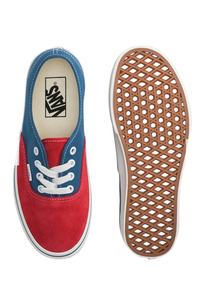 Sneakers Authenthic  blu e rossa per bambini Vans VN000EHHIZQ1 PRMY DRED 