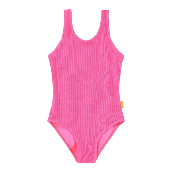 Costume rosa fluo per bambina Molo NIKA CREPE 8489 