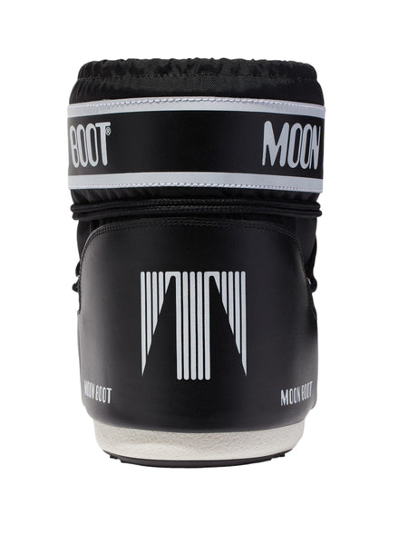 Stivale icon low in nylon nero per bambini Moon Boot 80D1409340 N001 