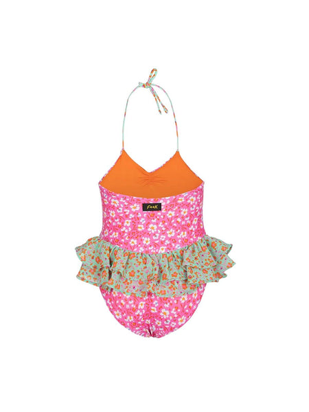 Costume intero fantasia multicolor per neonata e bambina F**K FJ26-SB0041X99 FANT 