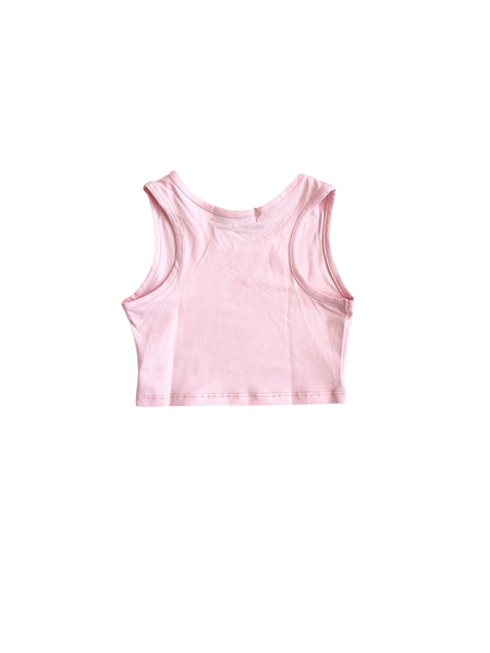 Top rosa con stampa per neonata e bambina Mousse kids LKTC120P LOVUNICORN 