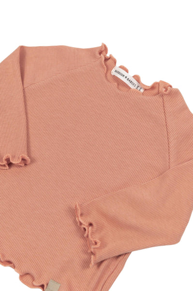 T-shirt corallo per neonata Bamboom 1159TE00075 CORAL 
