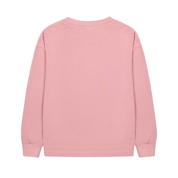 T-shirt rosa con stampa per bambina Jelly Mallow JM2520102 UNICA 