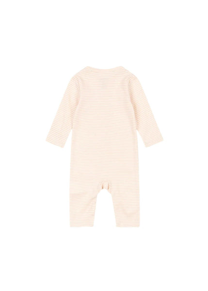 Tutina a righe rosa per neonata Konges slojd FA100037 TEA STRIPE CAMEO 
