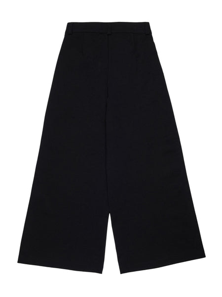 Pantalone a zampa nero per bambina Diesel J02658 K900 