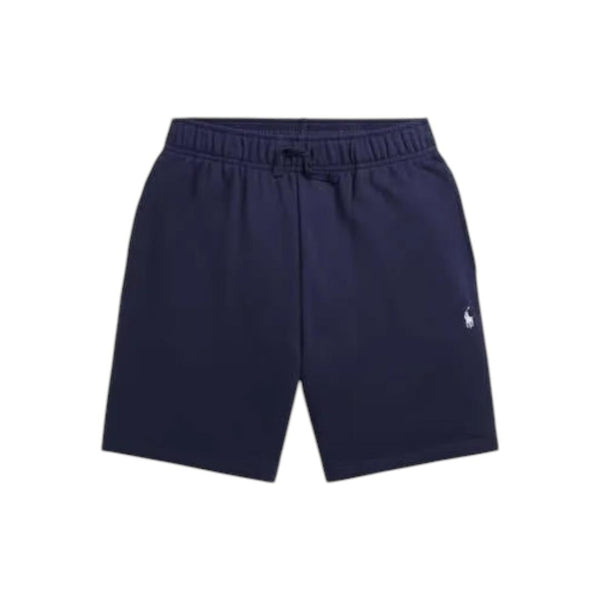 Shorts in felpa blu con logo per bambino Ralph Lauren Kids 323964135002 NEWPORT NAVY 