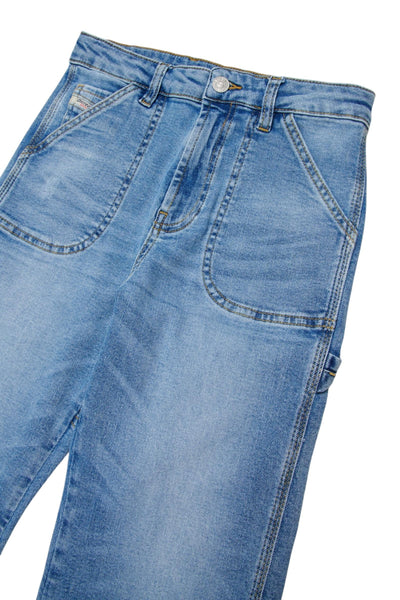 Jeans in denim bllu chiaro per bambino Diesel J02361 K01 