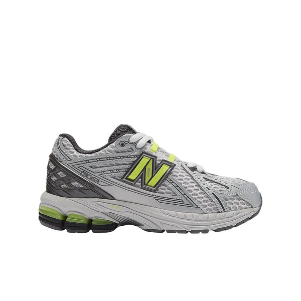 Sneakers 1906 grigia con dettagli fluo per bambini New Balance P1906 62Y 