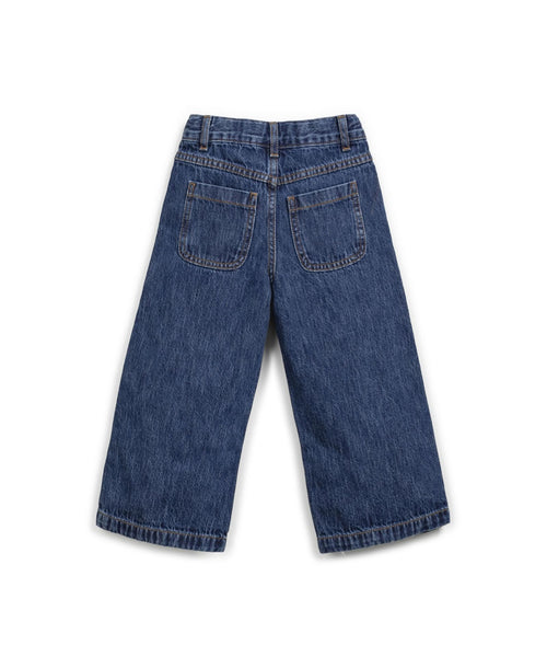 Jeans in denim blu per bambina Play up 4AR11604 D001 