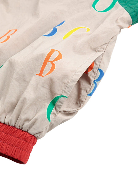 Giubbino in tessuto tecnico color block per neonati e bambini Bobo Choses B225AC139 UNI 