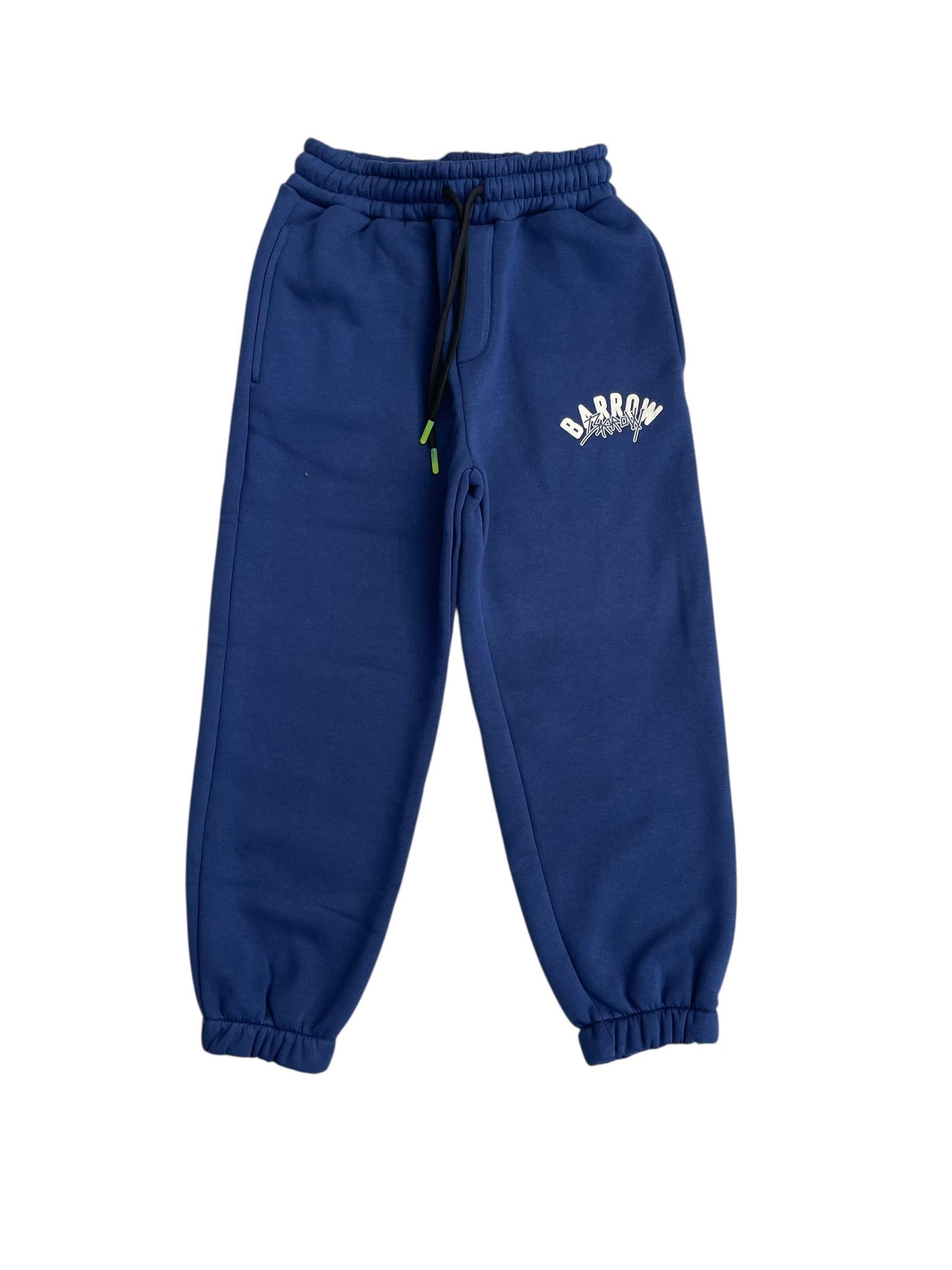 Pantalone in felpa blu con logo per bambno Barrow F5BKJUFP245 060 