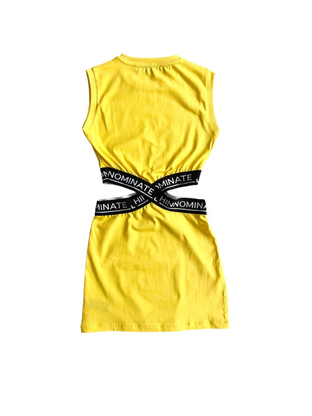 Abito ananas con logo per bambina Hinnominate 3646V00362 ANANAS 