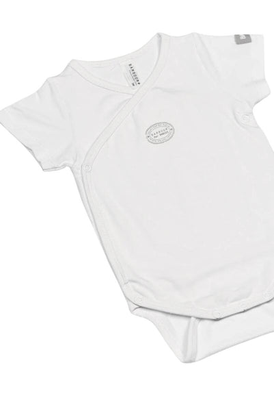 Body bianco per neonati Bamboom 104-054 BIANCO 