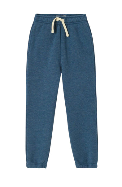 Pantalone in felpa ottanio con logo per neonati e bambini American Vintage KDOV05A ASTRE 