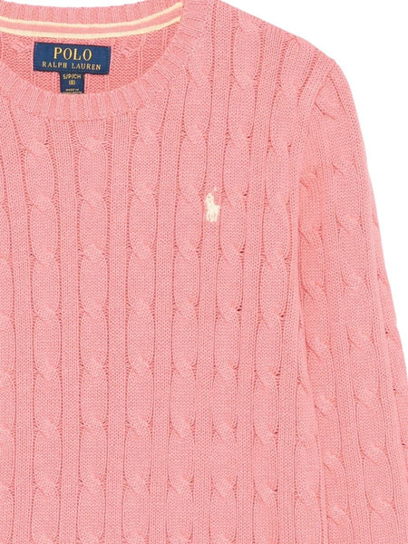 Maglia rosa del deserto con logo per bambino Ralph Lauren Kids 323702674506 DESERT ROSE 