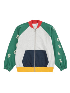 Felpa aperta color block per neonato e bambino Bobo Choses B225AC052 UNI 