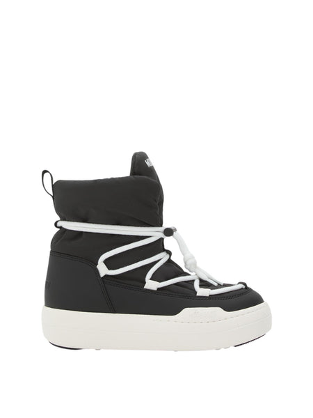 Park lace mid nero per bambini Moon Boot 80D3440070. N001 