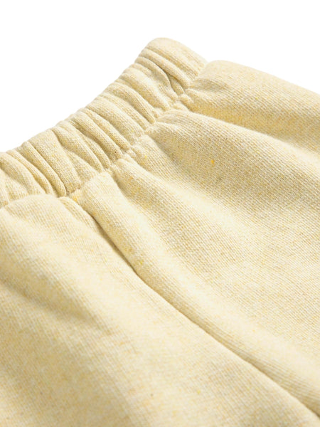 Pantalone giallo in felpa con logo per neonati Bobo Choses B126AB067 UNI 