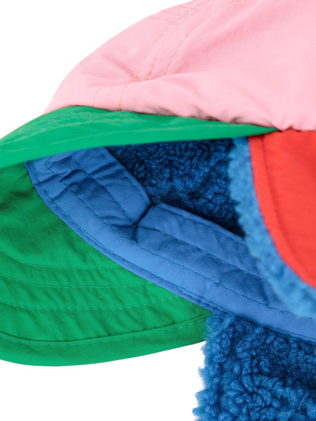 Cappello color block multicolor per neonata e bambina Bobo Choses B225AI026 UNI 