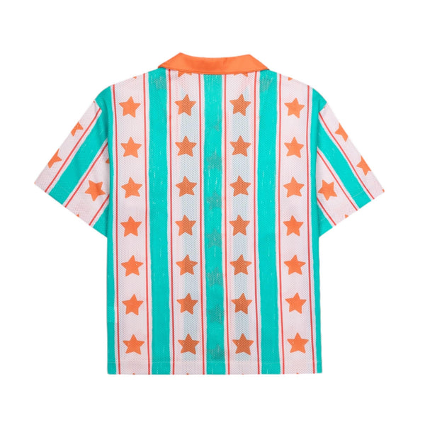 Camicia in mesh multicolor con stampe per neonati e bambini Jelly Mallow JM2610158 STAR 